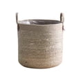 thumbnail image 2 of jifeng Woven Planter Basket Planter Container Home Decoration Portable Plant Flower Pot L, 2 of 9