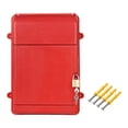 thumbnail image 1 of DOLITY Lockable Wall-Mounted Mailbox, Donation Box, Versatile Ballot Box, 13.5 x 10 x 4 Red, 1 of 9