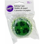 Wilton Standard Baking Cup Liner, St. Patrick's 75 ct. 415-2058