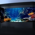 thumbnail image 3 of 30X18IN Blue Sea Floor Aquarium Background, Natural Underwater World 3D Effect Fish Tank Decorations Background, Art Terrarium Background with 8 EVA Double-Sided Tape, 3 of 5