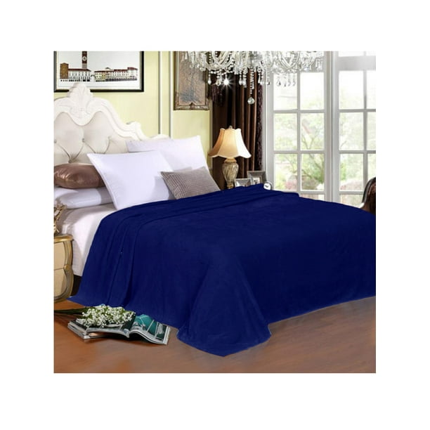 Single Double King Size Super Soft Mink Faux Fur Throw Blanket For Bed Sofa Blankets Throws Home Garden