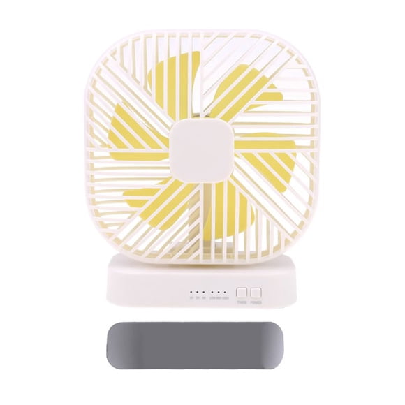 RKSTN portable fan Magnetic USB Fan USB Or AA Battery Powered Desk Fan With 3 Speed Timing Function