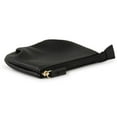 thumbnail image 5 of Julia Buxton Women's Pleated Coin Pouch, Black, 5 of 6
