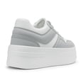 thumbnail image 3 of Women’s high heel casual sneakers lightweight lace-up fashion shoes, 3 of 5
