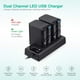 thumbnail image 5 of Batería FirstPower NP-F970 8900 mAh x2 con cargador USB para Sony, 5 of 7