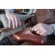 thumbnail image 3 of Juego de cepillos para zapatos - Cepillo de crin para lustrar y pulir zapatos - 3 cepillos aplicadores de betún + 1 guante de tela para lustrar zapatos, 3 of 5