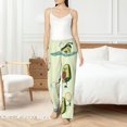 thumbnail image 4 of Salouo Avocado for Exercise Print Women's Pajama Pants Casual Loose Sweatpants PJs Flowy Pants Drawstring Palazzo for Women Wide Leg Pants Lounge Pajama -Medium, 4 of 8