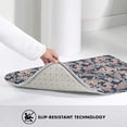 thumbnail image 4 of Paisley Pattern No.90129 Front Door Mat, Indoor Mats for Bedroom Bathroom Kitchen, Floor Mat Non-Slip, Soft Carpet Floor Cover Machine Washable Entryway Mat - 20x31.5in, 4 of 5