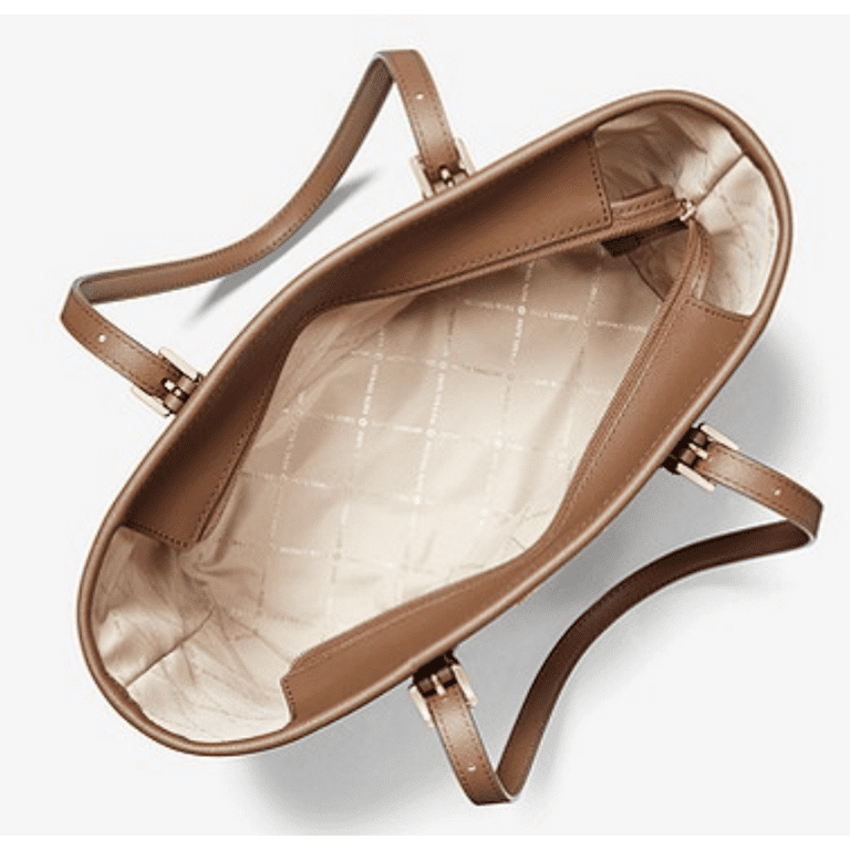 Michael Kors Handbag MK Jet Set Sling Bag With Dust Bag (Brown