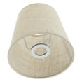 thumbnail image 3 of Modern Lampshade Beige Cloth Metal Easy Installation for Bedroom 1Set, 3 of 6