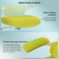 thumbnail image 5 of GOMAFO Ergonomic Mesh Office Chair with Adjustable Lumbar Support, Green (Set of 1), 5 of 7