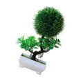 thumbnail image 2 of Planta artificial para maceta, decoración artificial, adorno de plantas artificiales en maceta para mesa de café, decoración de oficina y hogar, 2 of 9