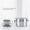 thumbnail image 3 of Stainless Steel Coffee Container Vacuum Sealed Storage Jar for Sugar Tea Bean Vacuum Sealed Coffee Container, 3 of 7