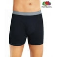 thumbnail image 3 of Fruit of the Loom® Mens Premium Dual Defense Cotton Tagless Boxer Briefs, Size S, 5 Pack, 3 of 4