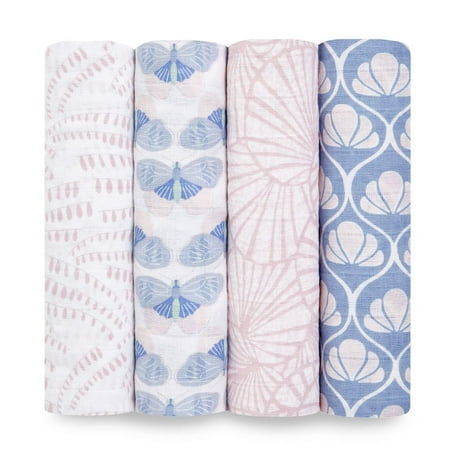 UPC: 0842332151650 | aden + anais classic swaddles deco 4-pack