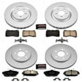 thumbnail image 2 of PowerStop Front and Rear Geomet Coated Brake Rotor and Pad Kit Fits: FORD Select Models CRK5942, 2 of 5