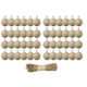 thumbnail image 1 of 48 Pcs Christmas Paper Mache Balls 3.15 Inch Unpainted Empty Ball Ornaments Craft Supplies, 1 of 5