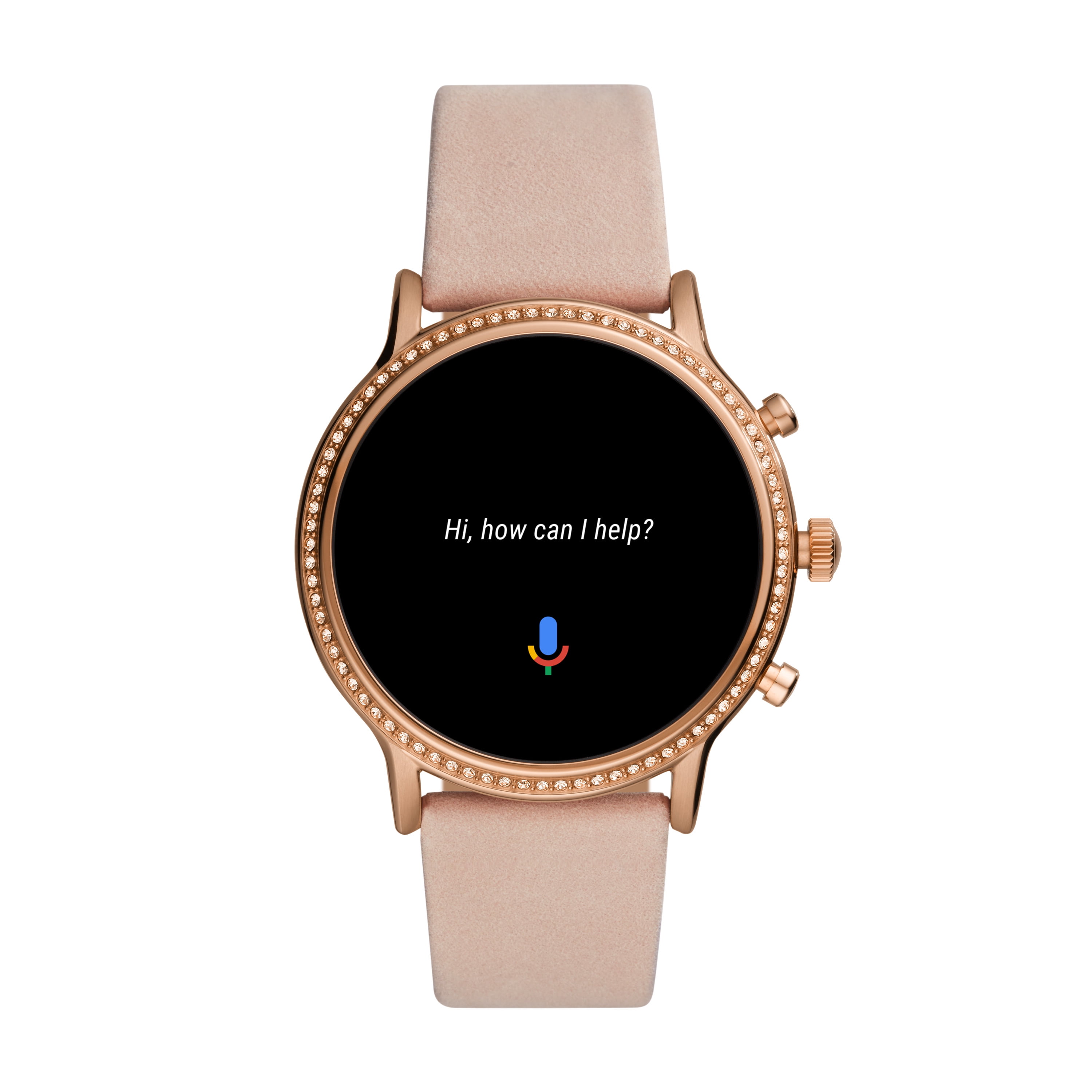 fossil smartwatch blush