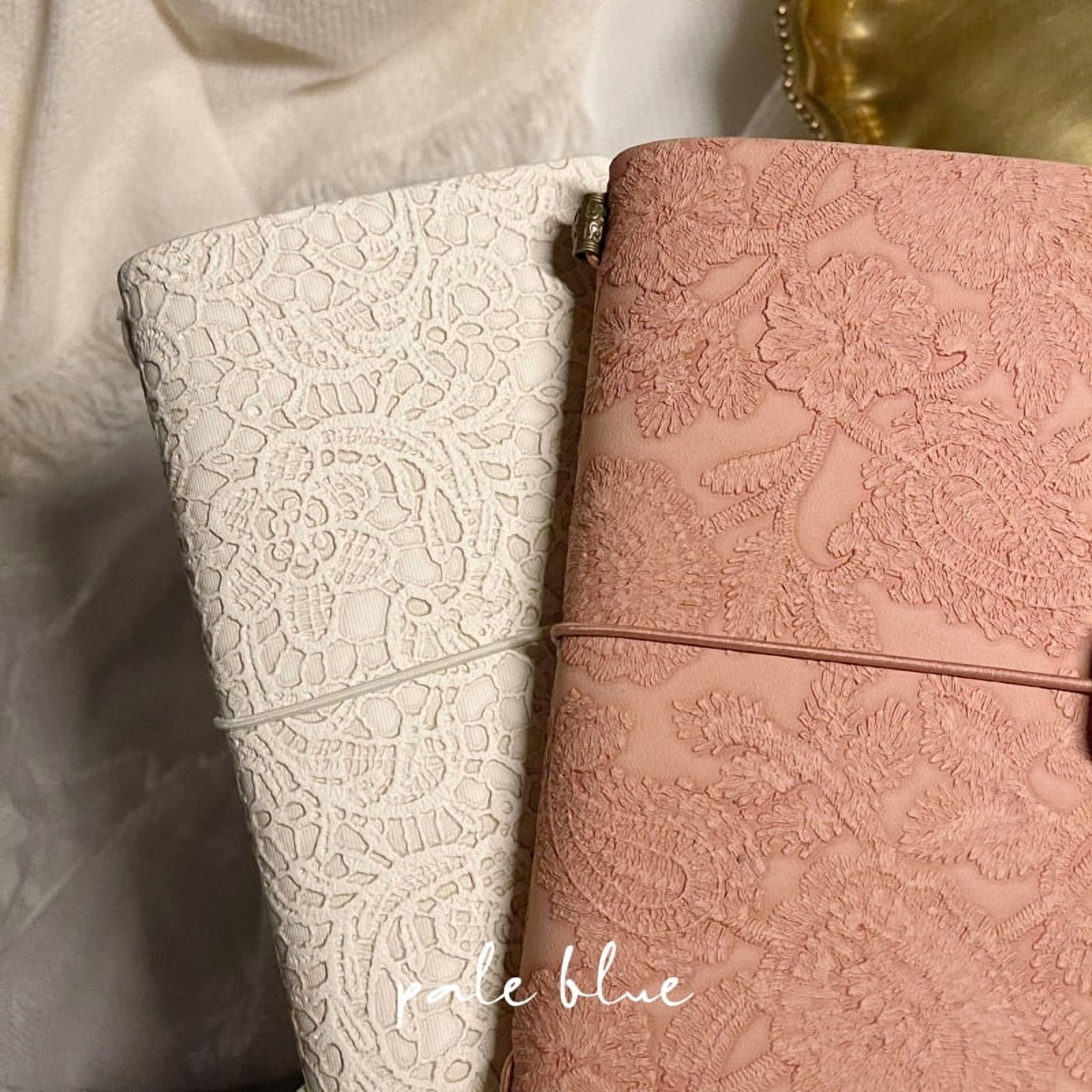 Vintage-Style Embossed Faux Leather Art Journal - Exquisite Junk Magazine Notebook with 3 Inner Notebooks