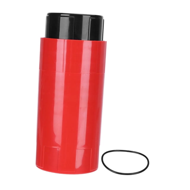 Lipstore Boîte de Rangement pour Balles de Tennis Accessoires Pratiques Forme de Tennis Conteneur Portable Rouge