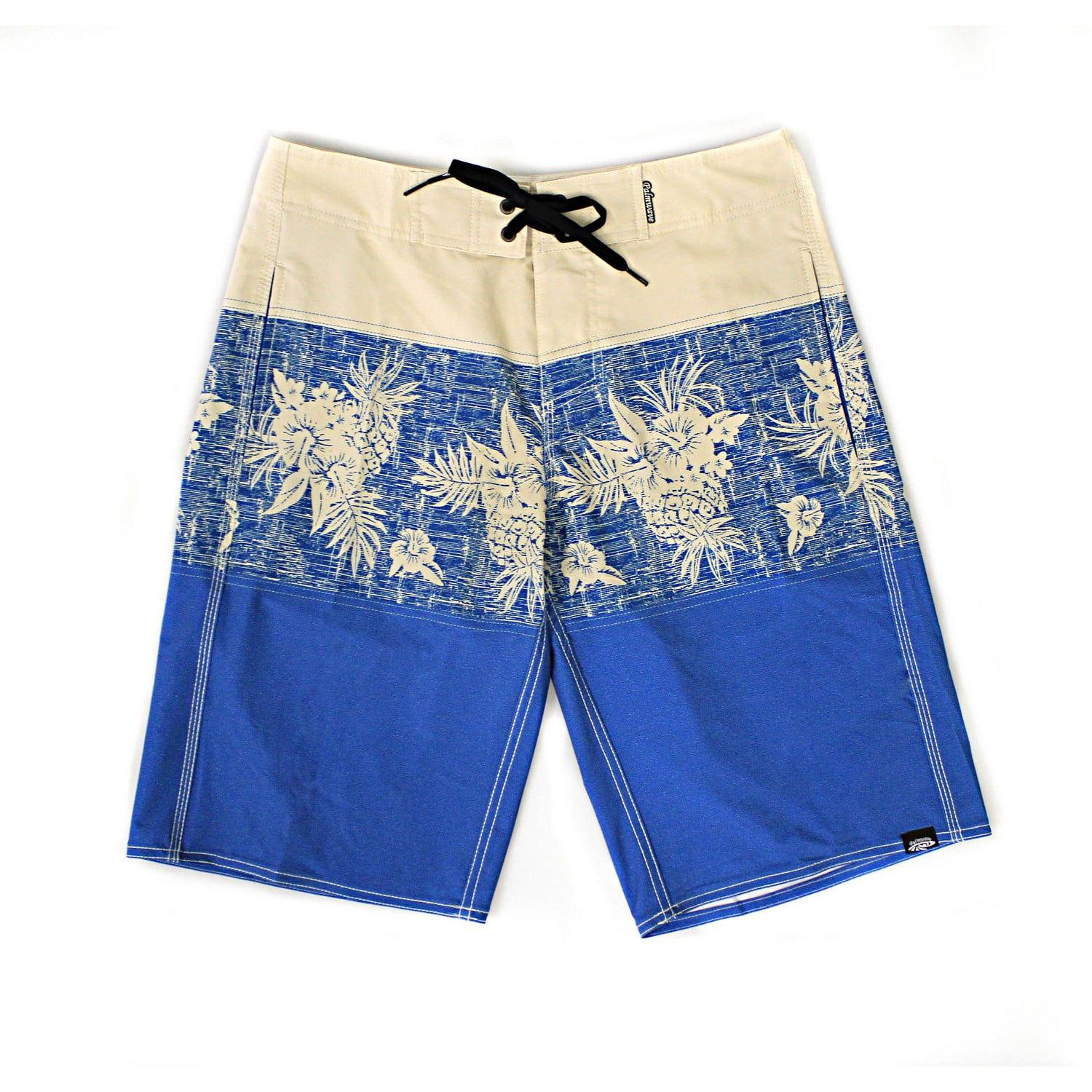 Men's Beach Wear Board Shorts with Pocket in Rustic Vinrage Floral in