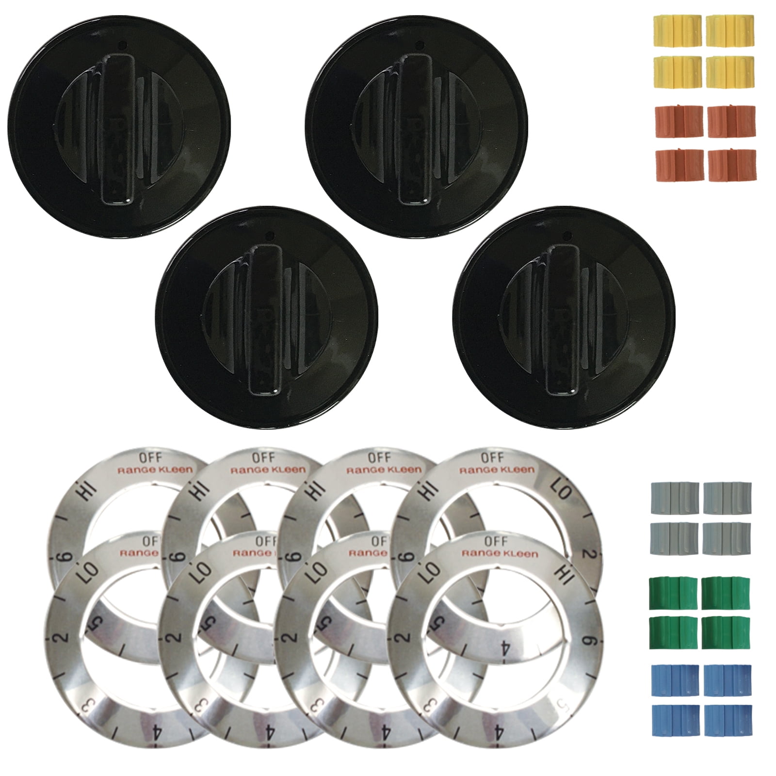 Range Kleen 8114 Electric Range Knobs, 4 Pk