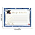thumbnail image 3 of Graduation Party Advice Wishes Cards for Class of 2026, 4 x 6 Inch Words of Wisdom Cards, Game Activity Cards for College, High School, University Grad, Keepsake Party Supplies, 3 of 6