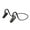 Black, variant on BotaniNest Bluetooth Bone Conduction Headphones Wireless Stereo Noise Cancelling Built In Microphone Waterproof Sports Headphones Suitable For Running Cycling Yoga Hiking Driving Travel