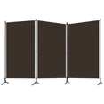 thumbnail image 2 of Casafoyer 3-Panel Room Divider Brown 102.4"x70.9", 2 of 2