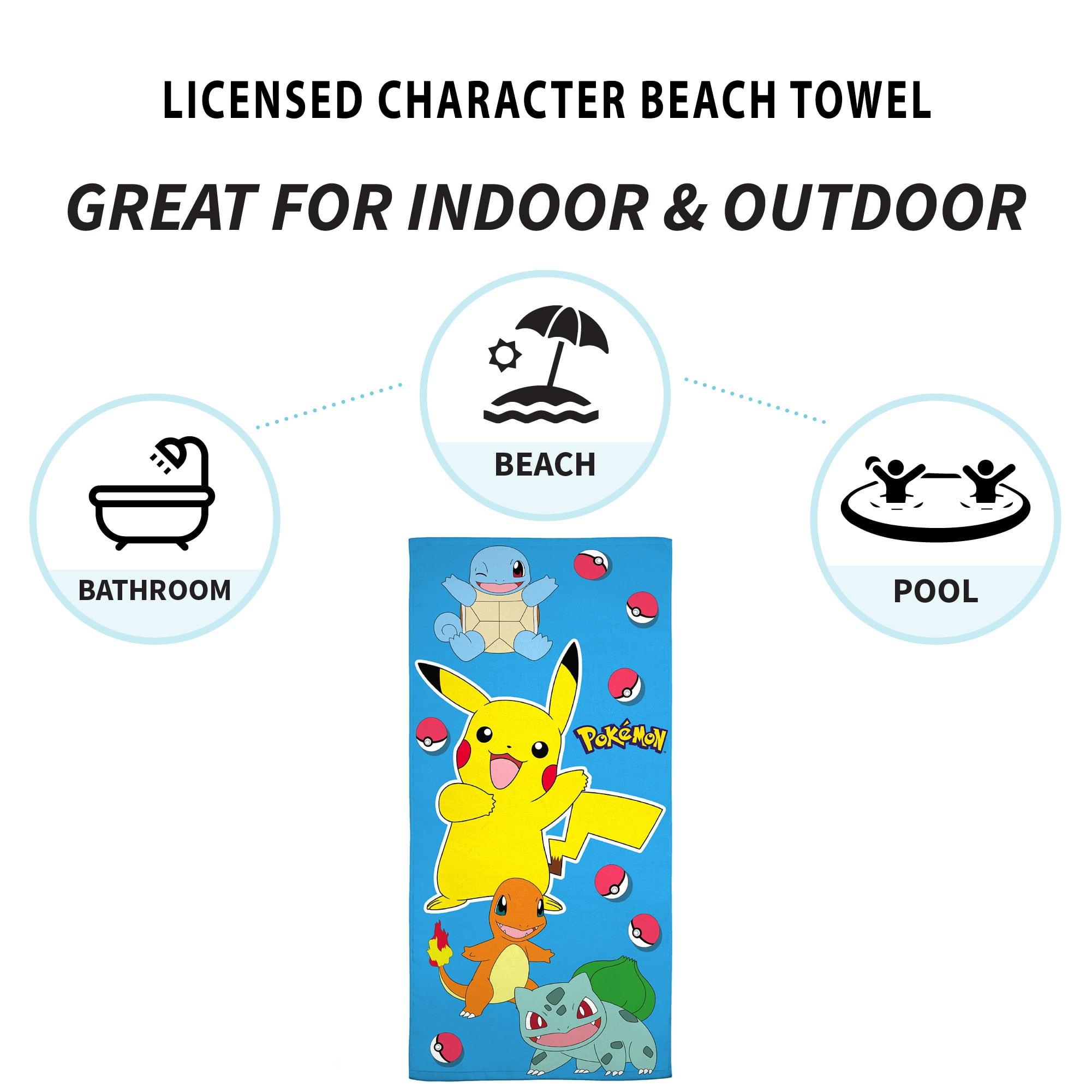 Disney Nickelodeon You Choose Cotton Beach Bath Pool Towel 28 x 58 Youth 