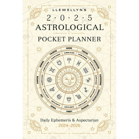 Llewellyn's 2025 Calendars, Almanac Llewellyn's 2025 Astrological Pocket Planner: Daily Ephemeris & Aspectarian 2024-2026, (Paperback)