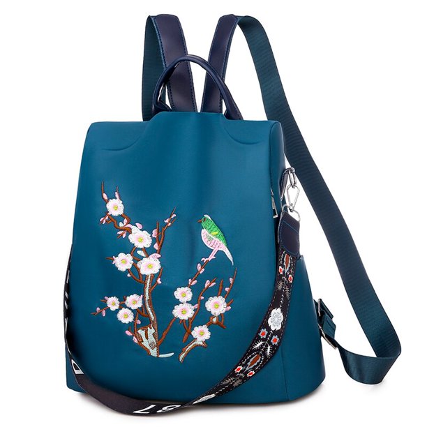 Mochila antirrobo para mujer, morral escolar de tela de estilo Oxford duradero, mochilas escolares para chica bonita, mochilas de viaje para mujer Fivean unisex