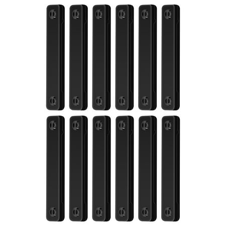 

Window Screen Clip Strong Fixation Magnet Screen Clip Rust-proof (Black 12PCS)