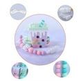 thumbnail image 6 of Visland Baby Infants Food Grade Silicone Bead Ice Cream Teether Pacifier Clip Chain Teething Toy, 6 of 8