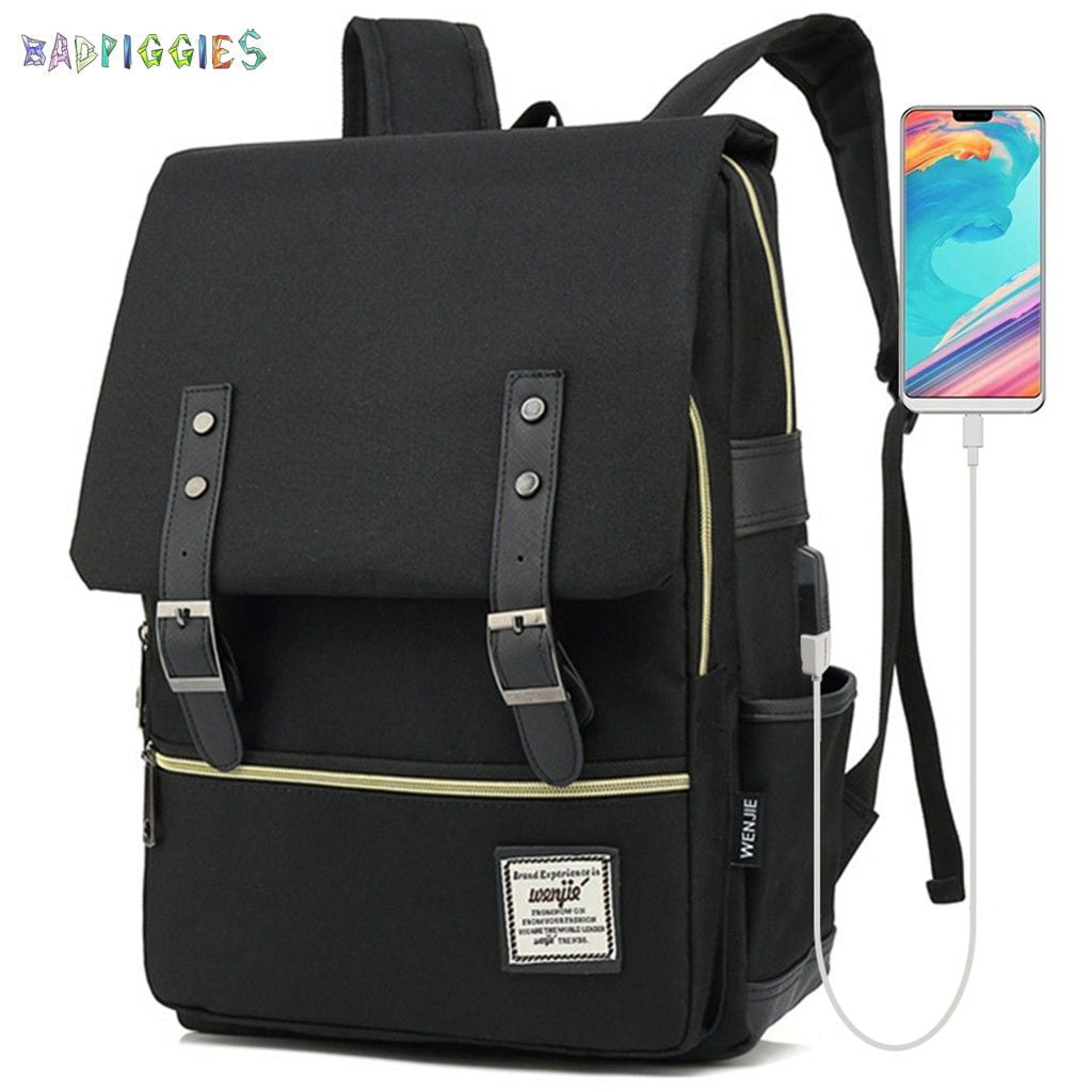 Laptop Backpack Black Student Bookbag NOT Italian Flag Travel Backpack School College Backpack for Boys and Girls