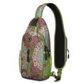 thumbnail image 1 of Sac à Dos Ethnique Floral – Sac à Bandoulière Boho Chic, Sac de Voyage Léger Anti-Vol avec Sangle Réglable et Multiples Compartiments, 1 of 5