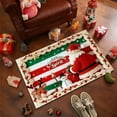thumbnail image 5 of Christmas Door Mat Entrance,Welcome Mats for Front Door,Merry Christmas Door Mat,Outdoor Christmas Door mat,Non-Slip Indoor Entrance Christmas Floor Mat,Holiday Winter Home Decor,15.7x23.6in, 5 of 5