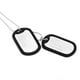 thumbnail image 4 of 2X Collar de Cadena de Colgante con 2 Placa de Identificacion de Perro para Hombres de Moda de Aleacion, 4 of 4