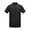 Black, variant on Summer Chef Uniform Double-breasted Short Sleeve Unisex Stand Collar Soft Breathable Stain-resistant Loose Cook Kitchen Bakery Restaurant Canteen Waiter Top