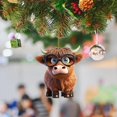 thumbnail image 4 of 10 Uds colgante de coche de vaca de dibujos animados JanHm decoración del árbol del hogar adorno para árbol de Navidad, 4 of 5
