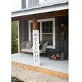 thumbnail image 4 of BarnwoodUSA Rustic Farmhouse 5ft Weathered Gray Vertical Front Porch Welcome Sign, 4 of 5