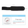 thumbnail image 2 of Wrist Compression Strap Wrist Wrap Band Wrist Joint Brace for Men Women Sports Gym Workout One Size Adjustable, 2 of 7