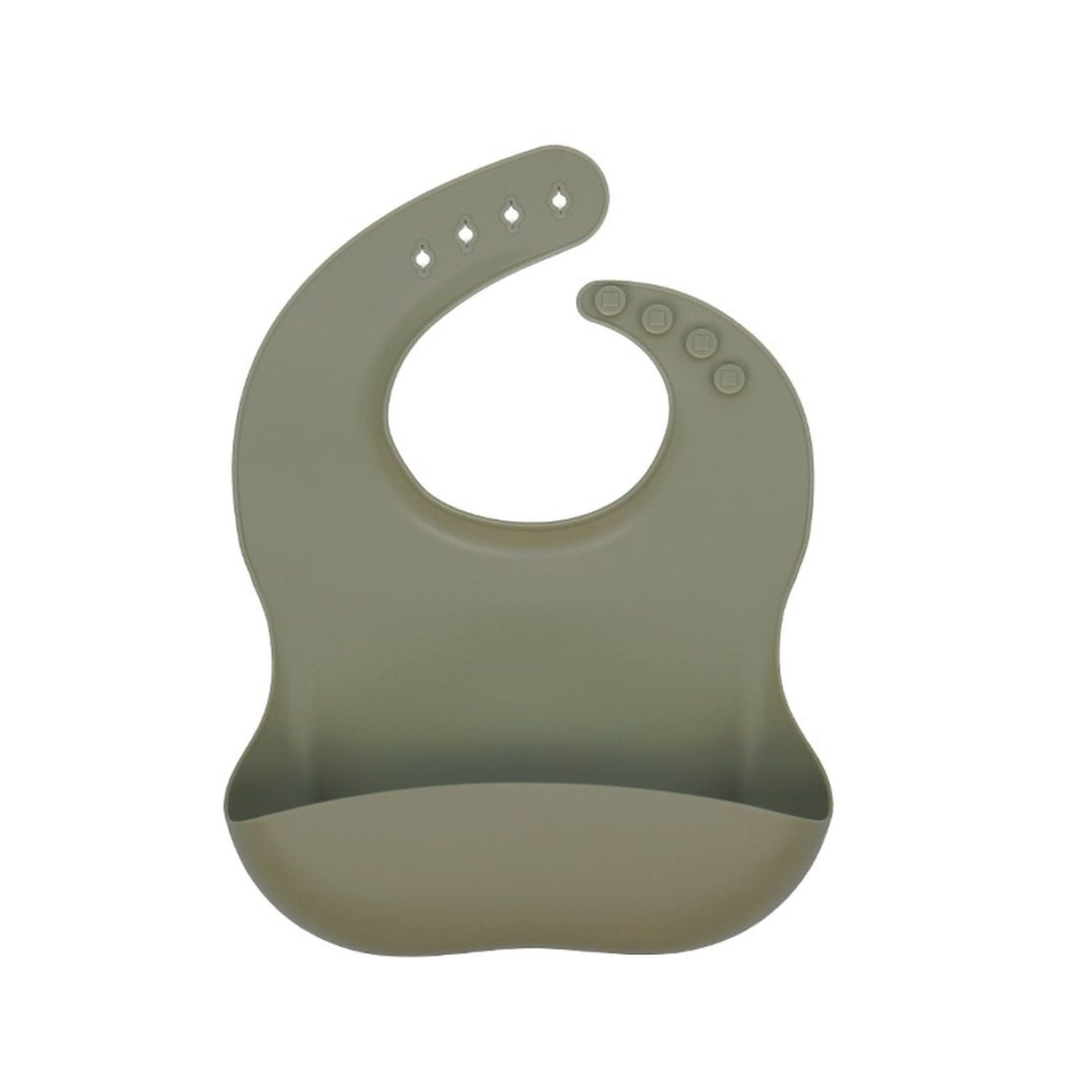 Bebcare Pershe Baby Bib, 3-Pack, Dishwasher Safe, Durable, Eco-Friendly, BPA-Free, Multi-color