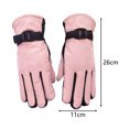 thumbnail image 6 of comerut 1 Pair Winter Gloves Waterproof Windproof Cozy Warm Hand Guards Memory Cloth Riding Motorcycle Anti-skid Gloves for Outdoor, 6 of 8