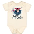 thumbnail image 3 of Inktastic New to the Crew Baby Boy Boys Baby Bodysuit, 3 of 5