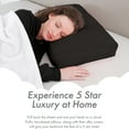 thumbnail image 2 of Cover for Premium Microbead Bed Pillow, Medium Extra Smooth, Silk-like Anti Aging Cover, Cooling Matte Black, 2 of 5