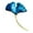 Blue, variant on Grofry Women Ginkgo Leaf Shape Brooch Pin Enamel Tree Leaf Badge Coat Sweater Scarf Pin Clothes Accessories Gift