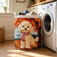 thumbnail image 4 of Outdor Quilted Storage With Handles Large Capacity Home Textile Organizer For Clothes Laundry Soft Hamper For Bedroom Nursery Bathroom Living Room, 4 of 5