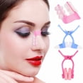thumbnail image 1 of Clip de masajeador Nariz Shaper 3 piezas + Clip enderezado Belleza + Nariz encima del clip Corrección SetSafety silicona cojines del cuidado de clip de la nariz de mayor belleza para mujeres nariz rod Higoodz Belleza saludable, 1 of 8