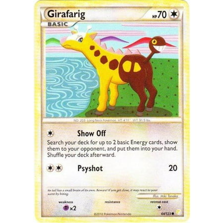 Pokemon HeartGold SoulSilver Girafarig #64 (Best Pokemon In Gold)